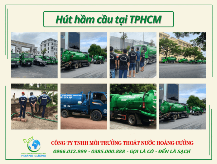 Dịch vụ hút hầm cầu Hoàng Cường