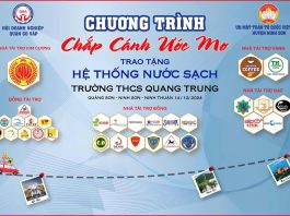 Hình ảnh chương trình “Chắp cánh ước mơ”