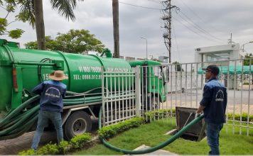 Hút hầm cầu Sóc Trăng sạch sẽ, an toàn với Môi Trường Thoát Nước Hoàng Cường