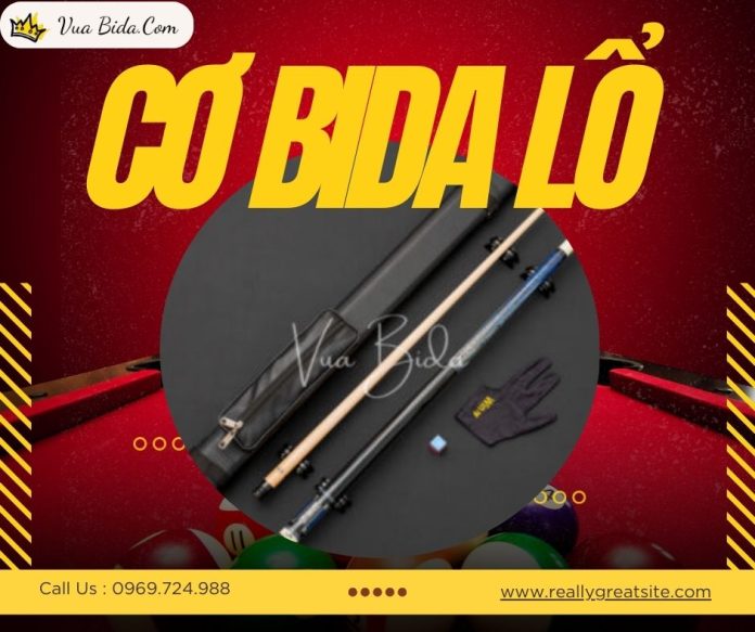 cơ bida lỗ chuyên dụng