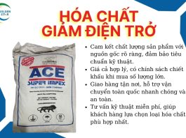 Hóa chất giảm điện trở Golden Star tối ưu hiệu suất tiếp địa