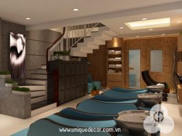 Thiết kế nội thất spa TP.HCM chuyên nghiệp chuẩn phong cách Unique Decor
